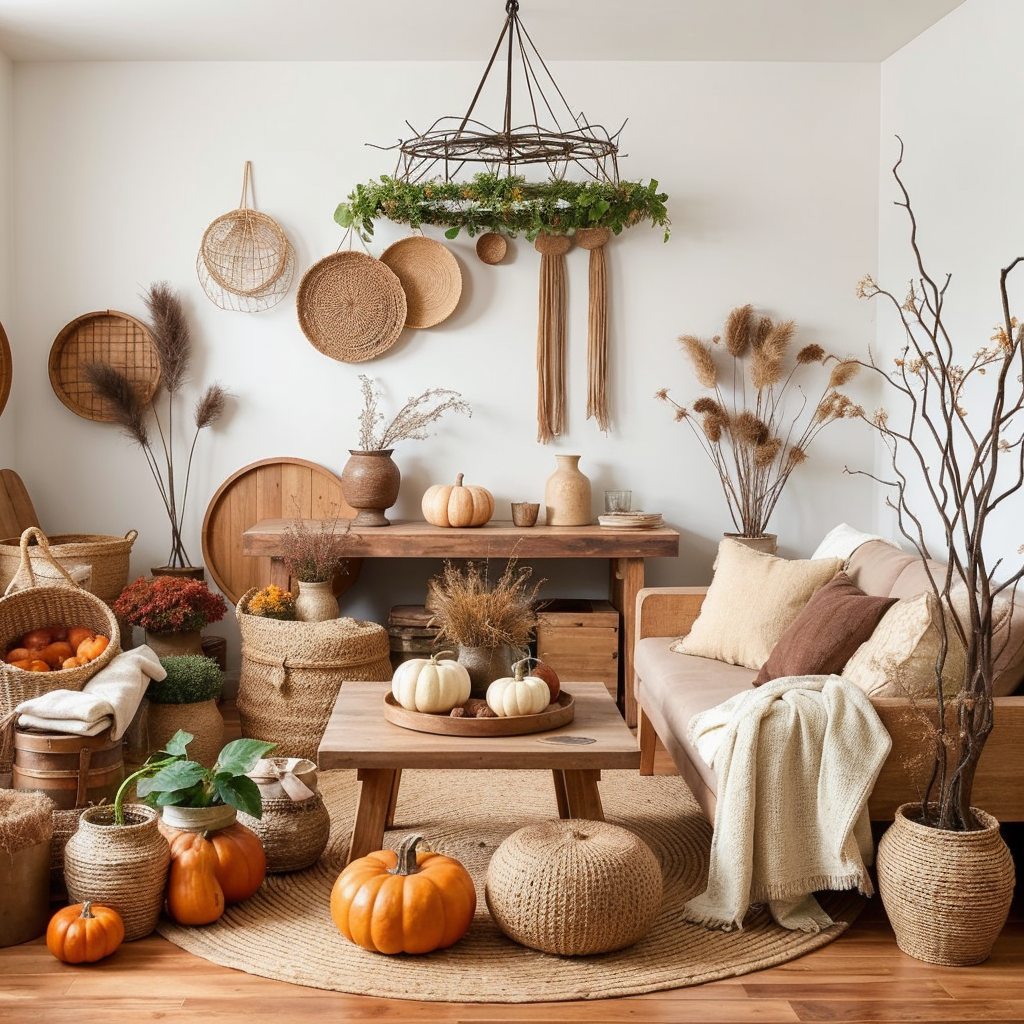 eco friendly fall decor
