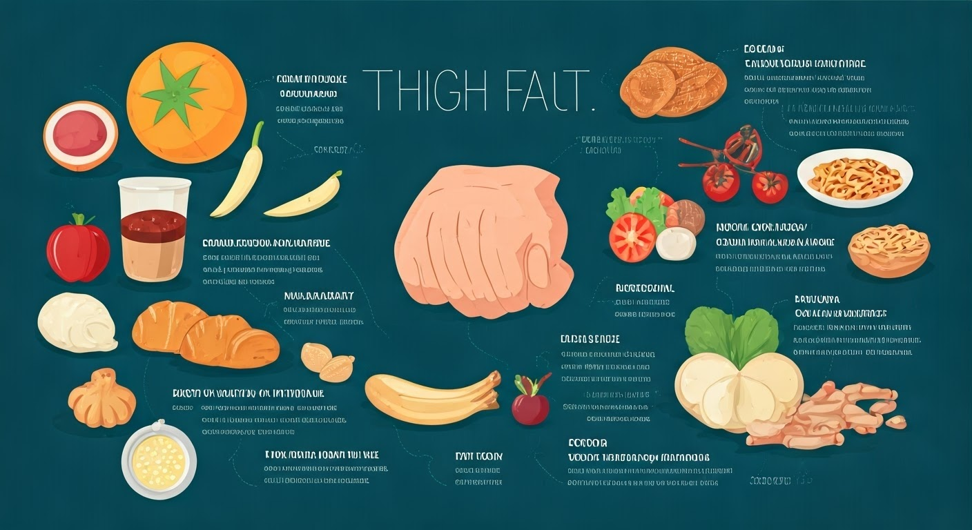 Thigh Exercises for Bad Knees: Build Strength Without Pain 13 understanding the foods that drive thigh fat